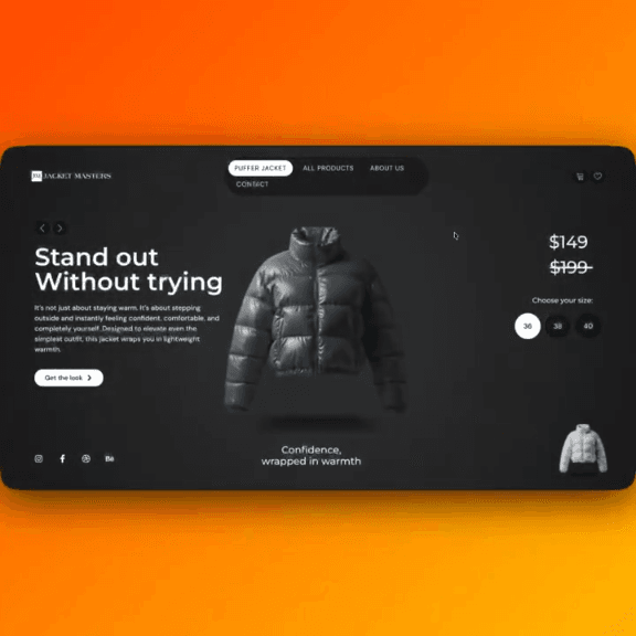 3D t-shirt customizer interface